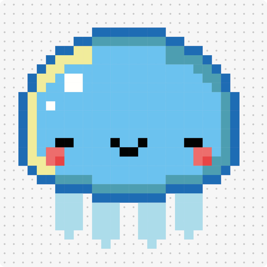 Bügelperlen Vorlage Münze